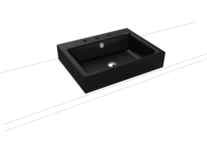 Hovedbilde Kaldewei PURO Mod 3157 Toppmontert Servant, 60x46 cm, Black Matt 100, ...