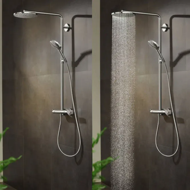 Hovedbilde Hansgrohe Raindance Select S Showerpipe 240 1jet PowderRain