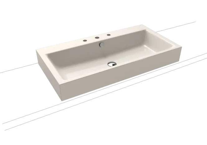 Hovedbilde Kaldewei PURO Mod 3158 Toppmontert Servant, 90x46 cm, Pergamon, 3 ...