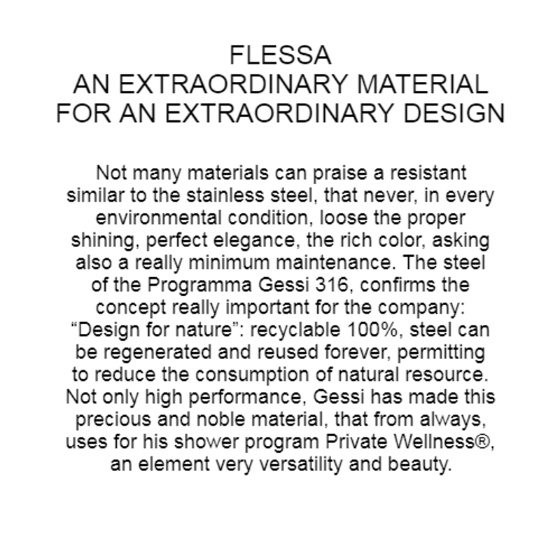 Gessi 316 Flessa servantbatteri