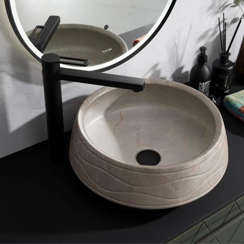 Scala Bad Rocco servant ø42 cm toppmontert porselen