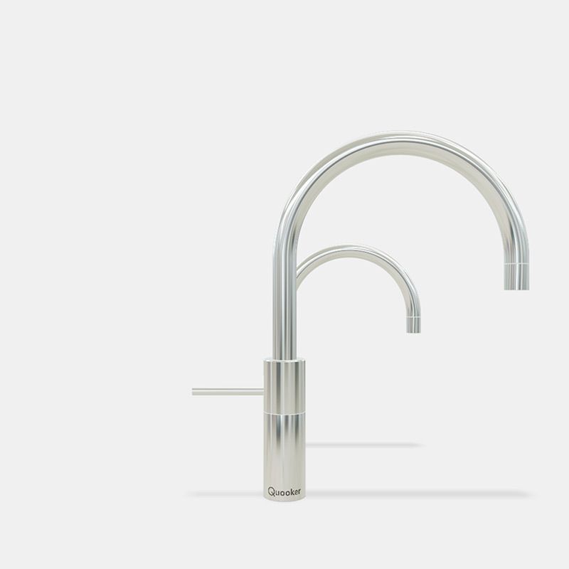 Quooker Twintaps Round sett m. 3 l. krom
