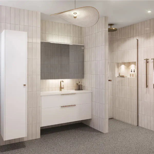 Hovedbilde FossBad Innovent Servantskap 100 cm uten servant