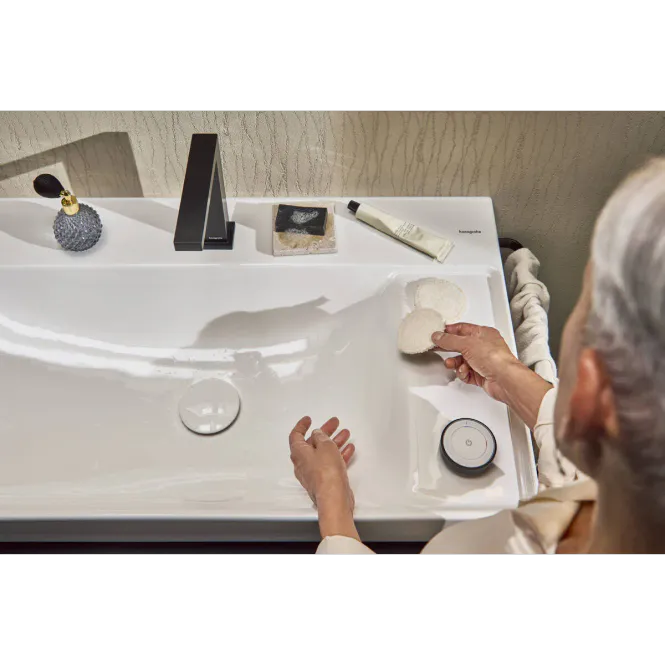 Hovedbilde Hansgrohe Tecturis E 2-hulls Servantbatteri 150