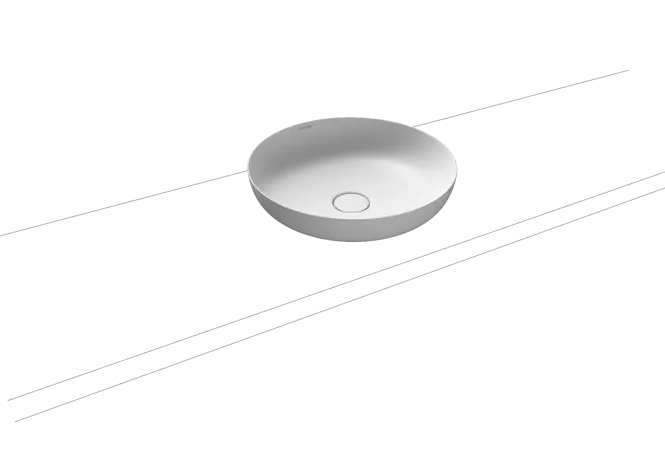 Hovedbilde Kaldewei MIENA Mod 3180 Toppmontert Servant, 45x45 cm, Alpine White ...