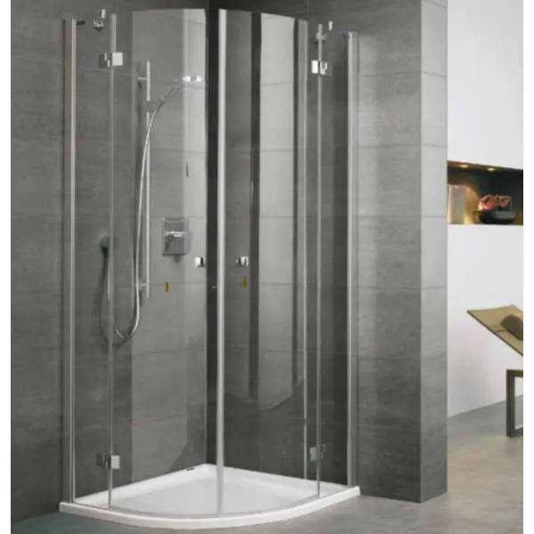 Hovedbilde OUTLET: Duscholux Classic Round 2 Dushjørne 90x90 cm - Dusjdører ...