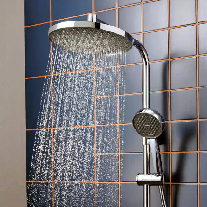 Hovedbilde Hansgrohe Activera S Showerpipe 240 1jet EcoSmart+ med Ecostat Fine ...