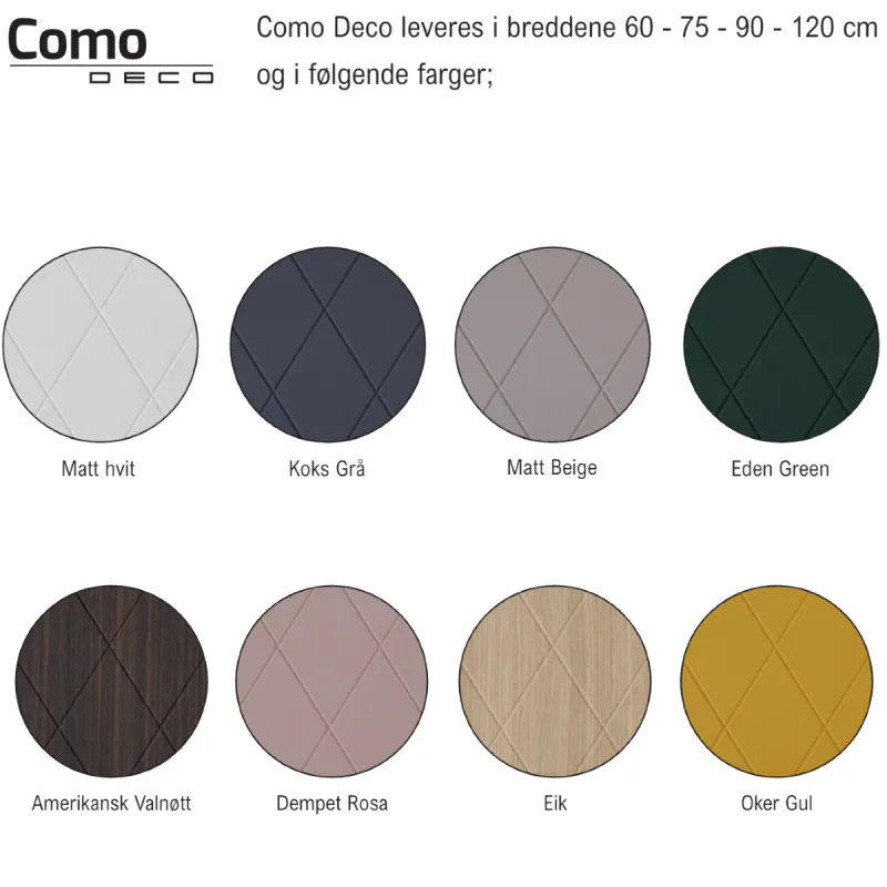 Scala Bad Como 240 cm servantskap - Deco fronter
