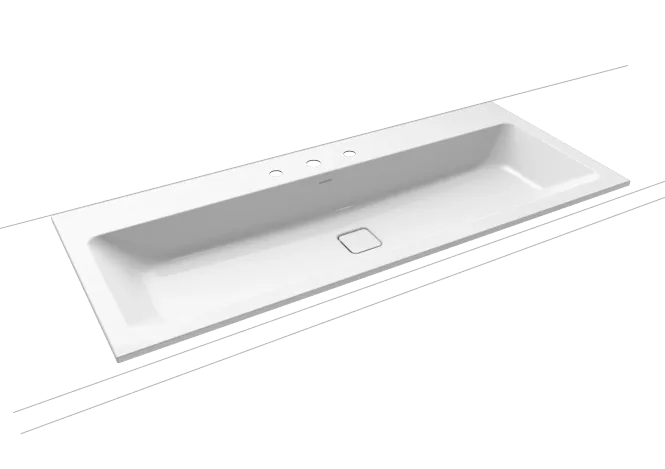 Hovedbilde Kaldewei CONO Mod 3082 Nedfelt Servant, 120x50 cm, Alpine White, 3 ...