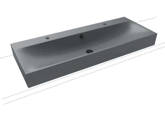 Hovedbilde Kaldewei SILENIO Toppmontert Servant Mod 3049 120x46 cm, Cool Grey ...