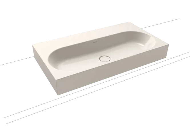 Hovedbilde Kaldewei CENTRO Mod 3058 Toppmontert Servant, 90x50 cm, Pergamon, 0 ...