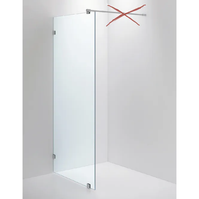 Hovedbilde OUTLET: INR ARC 20 Original Fastvegg for Dusjhjørne 90 cm ...