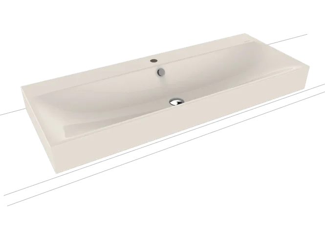 Hovedbilde Kaldewei SILENIO Toppmontert Servant Mod 3049 120x46 cm, Pergamon, 1 ...