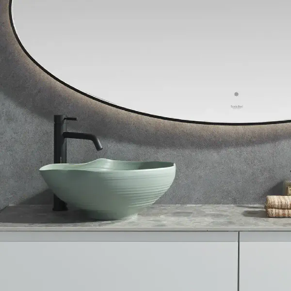 Hovedbilde Scala Bad Handmade ART Sjøbris Toppmontert Servant 38.5x37 cm