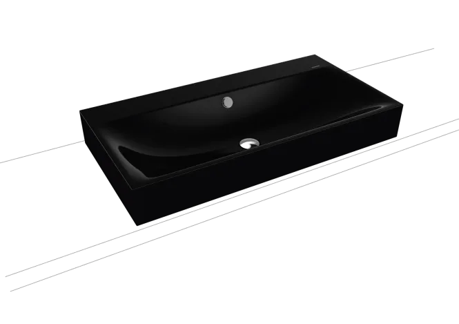 Hovedbilde Kaldewei SILENIO Toppmontert Servant Mod 3043 90x46 cm, Black, 0 ...