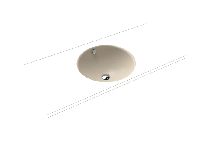Hovedbilde Kaldewei CLASSIC Mod 3182 Underlimt Servant, 49.1x49.1 cm, Warm Beige ...