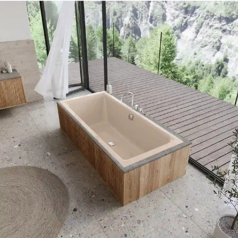 Kaldewei PURO NEXT COMBI Mod 1434 Innebygd Badekar 170x75 cm