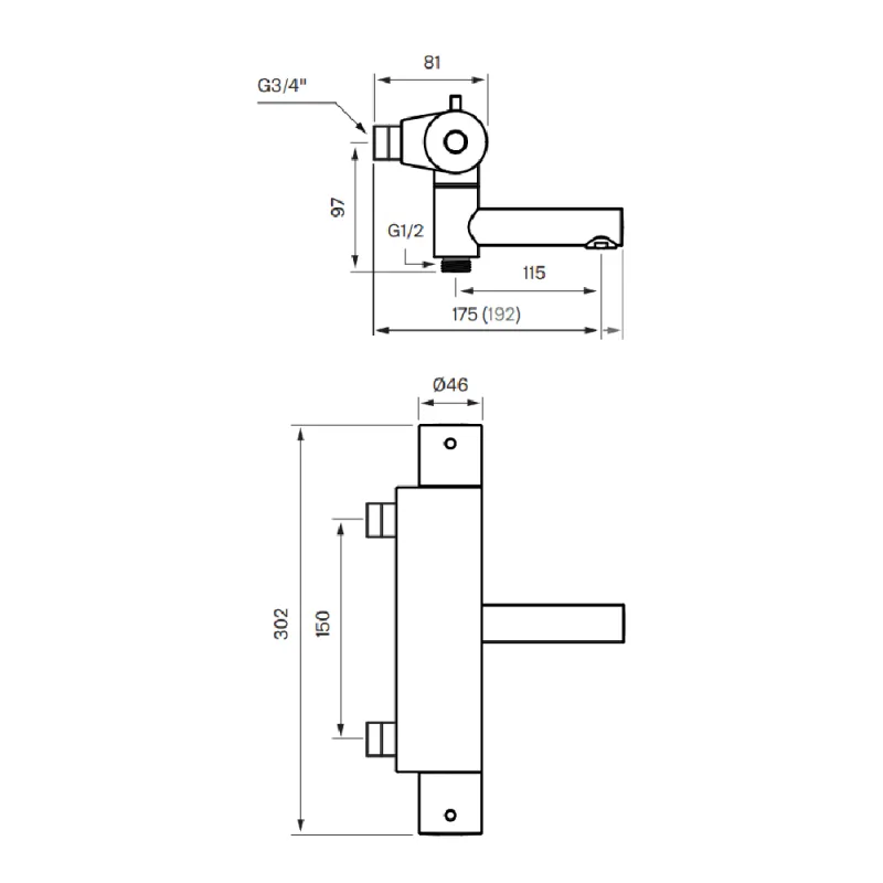 Tapwell EVM022 badekarbatteri