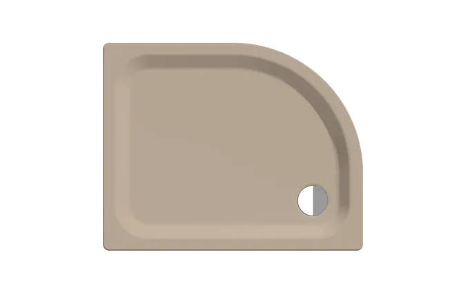 Hovedbilde Kaldewei ZIRKON Mod 501-2 Dusjkar 90x75 cm, Warm Beige 40, Easy-Clean ...