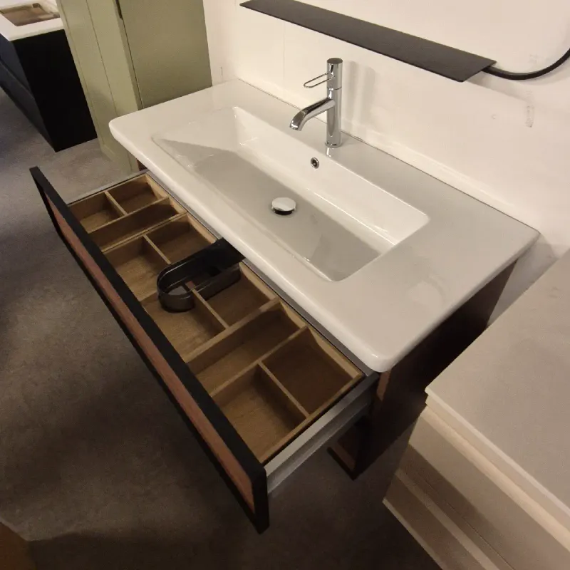 OUTLET: Dansani Inzo Urban 100 cm Baderomsmøbel Brun Eik - Utstilling