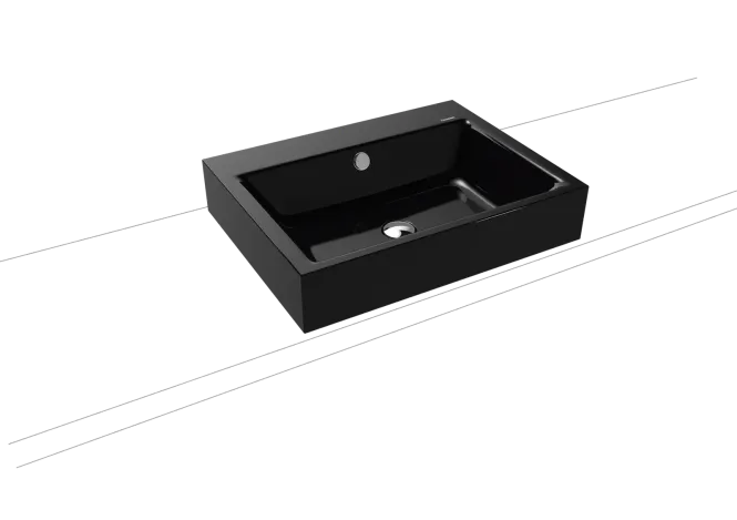 Hovedbilde Kaldewei PURO Mod 3157 Toppmontert Servant, 60x46 cm, Black, 0 ...