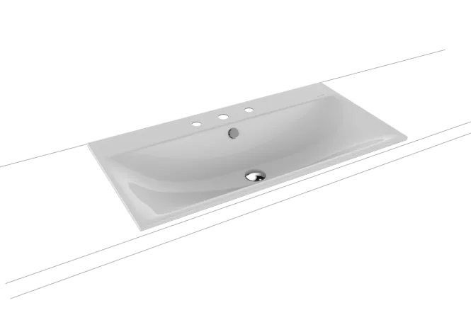 Hovedbilde Kaldewei SILENIO Nedfelt Servant Mod 3038 90x46 cm, Manhattan, 3 ...