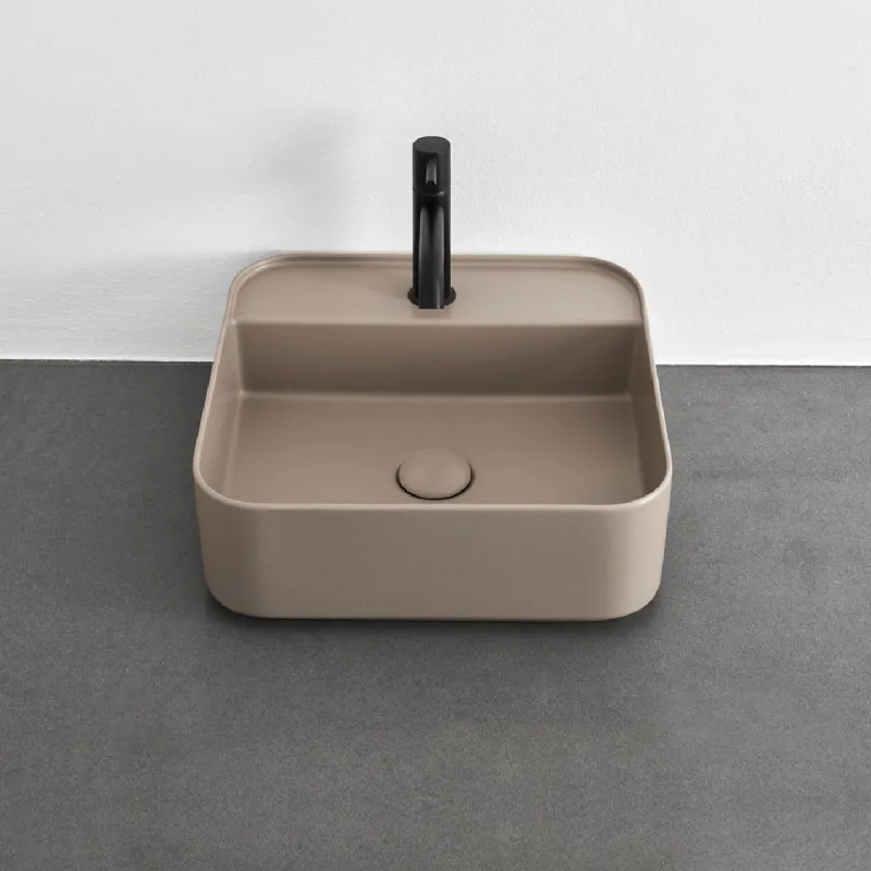 Cielo Shui Comfort firkantet servant 44x43 cm vegg/topp