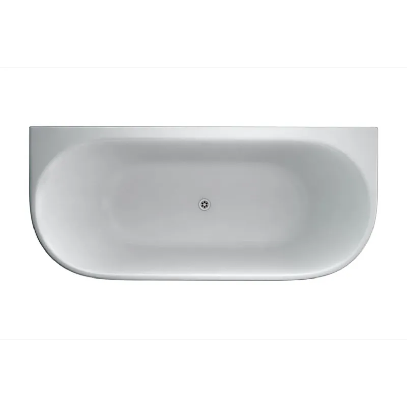 Burlington Avantgarde Back-To-Wall Badekar 170x75 cm