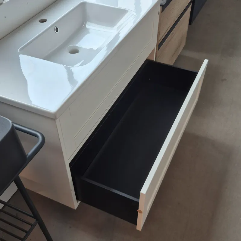 OUTLET: INR Grand Classic 100 cm Baderomsmøbel Matt Hvit - Utstilling