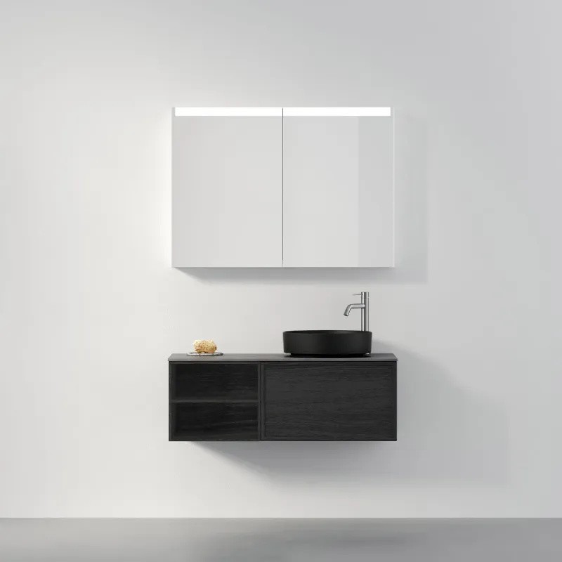 INR Air Wood 100C cm servantskap - uten servant/benkeplate