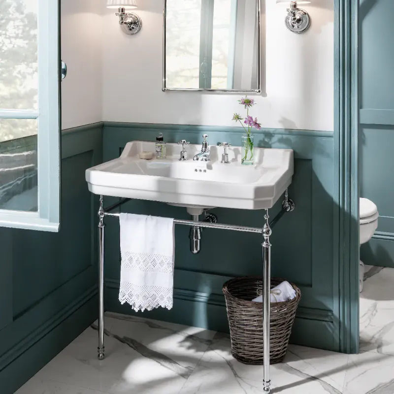 Burlington 3-hulls Claremont servantbatteri m/oppløftsventil