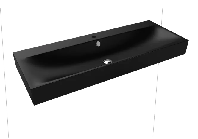 Hovedbilde Kaldewei SILENIO Vegghengt Servant Mod 3046 120x46 cm, Black Matt ...