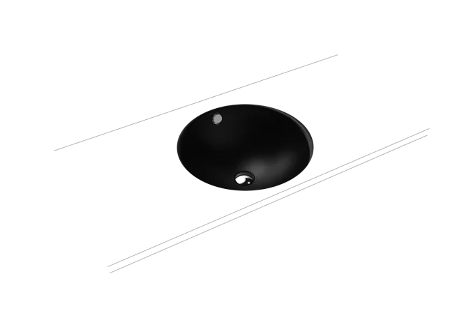 Hovedbilde Kaldewei CLASSIC Mod 3182 Underlimt Servant, 49.1x49.1 cm, Black Matt ...