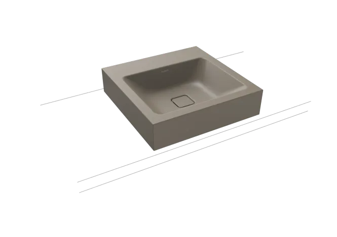 Hovedbilde Kaldewei CONO Mod 3077 Toppmontert Servant, 50x50 cm, Warm Grey 60, 0 ...