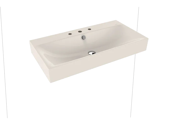 Hovedbilde Kaldewei SILENIO Vegghengt Servant Mod 3045 90x46 cm, Alpine White, 3 ...