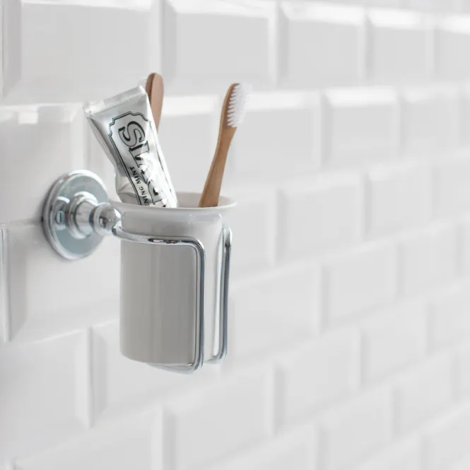 Hovedbilde Burlington tannglass med holder
