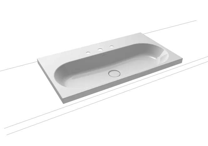 Hovedbilde Kaldewei CENTRO Mod 3056 Toppmontert Servant, 90x50 cm, Manhattan, 3 ...
