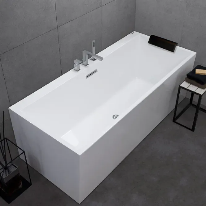 Hovedbilde Sanipro Tahiti Back-To-Wall Badekar 160-170-180 cm