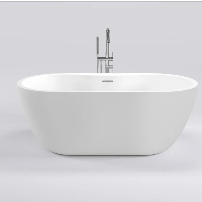 Sanipro Alfa Frittstående Badekar 165x75 cm