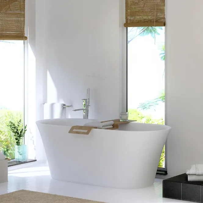Hovedbilde OUTLET: Balteco Fiore Frittstående Badekar - 180x81 cm – Matt ...