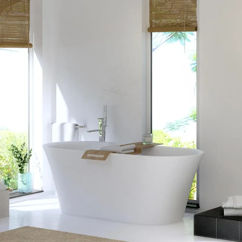 OUTLET: Balteco Fiore Frittstående Badekar - 180x81 cm – Matt hvit