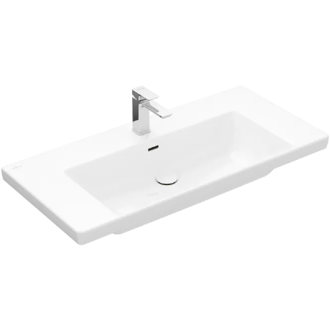 Hovedbilde Villeroy & Boch Subway 3.0 enkel møbelservant 100 cm med kranhull