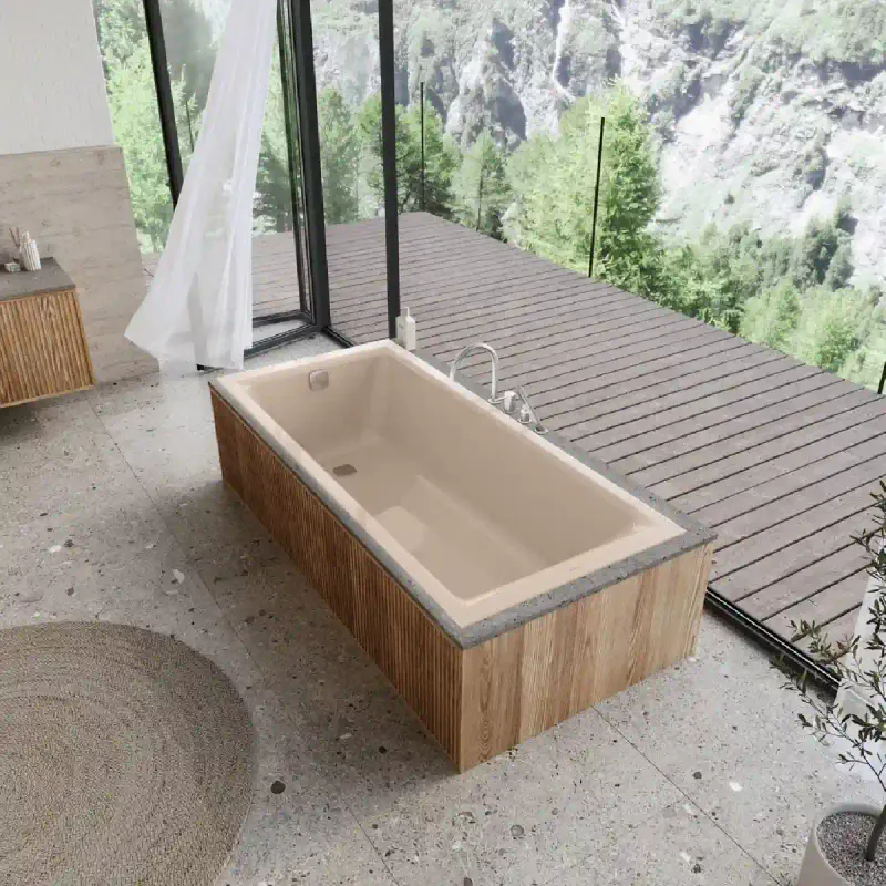 Kaldewei PURO NEXT Mod 1420 Innebygd Badekar 160x70 cm