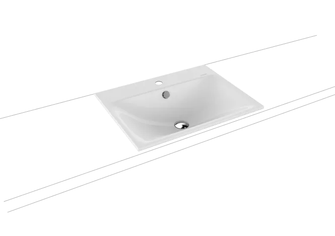 Hovedbilde Kaldewei SILENIO Nedfelt Servant Mod 3037 60x46 cm, Alpine White, 1 ...