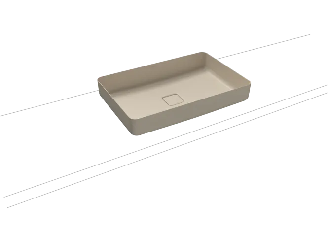 Hovedbilde Kaldewei MIENA Mod 3185 Toppmontert Servant, 58x38 cm, Warm Beige 20, ...