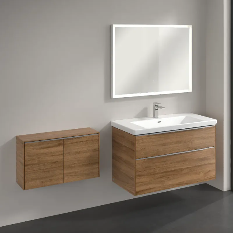 OUTLET: Villeroy & Boch Finion 72x42 cm Sideskap Kansas Oak