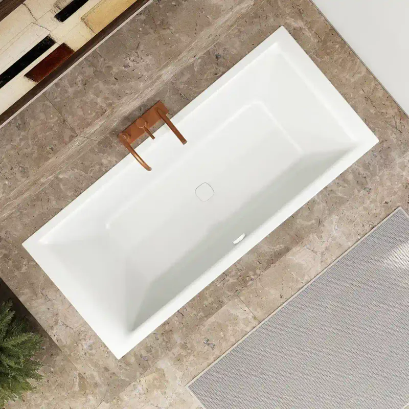 Kaldewei PURO NEXT DUO Mod 1438 Innebygd Badekar 170x75 cm