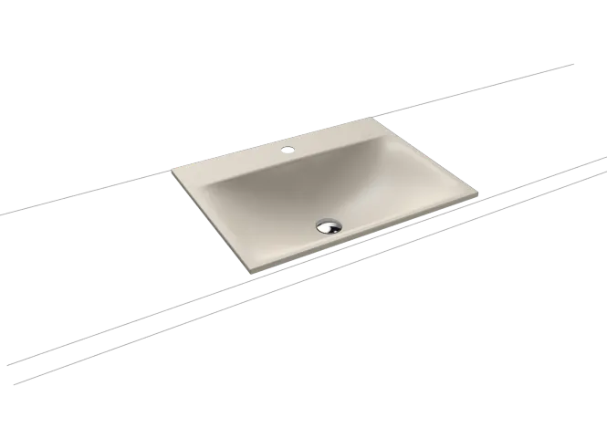 Hovedbilde Kaldewei SILENIO Nedfelt Servant Mod 3037 60x46 cm, Warm Grey 10, 1 ...