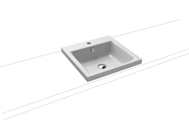 Hovedbilde Kaldewei PURO Mod 3153 Toppmontert Servant, 46x46 cm, Manhattan, 1 ...