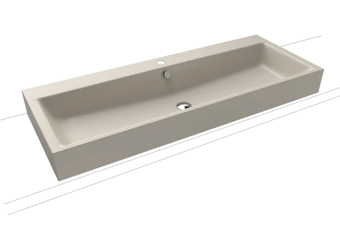 Hovedbilde Kaldewei PURO Mod 3168 Toppmontert Servant, 120x46 cm, Warm Grey 10, ...